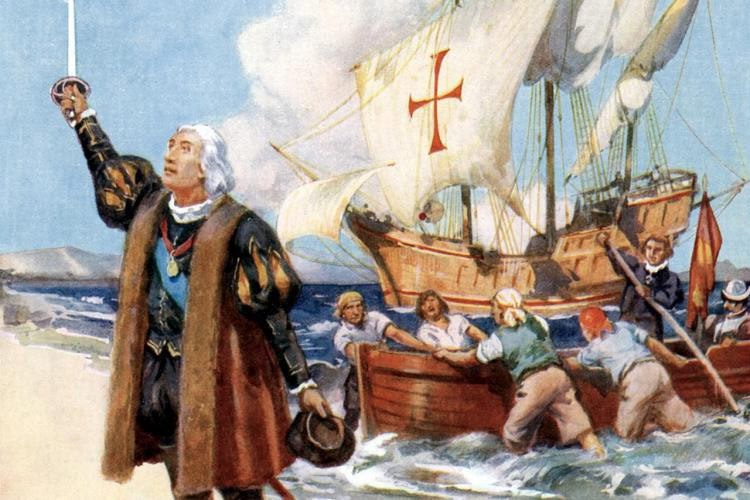 12 октября 1492 года экспедиция Христофора Колумба достигла острова Сан-Сальвадор – официальная дата открытия Америки