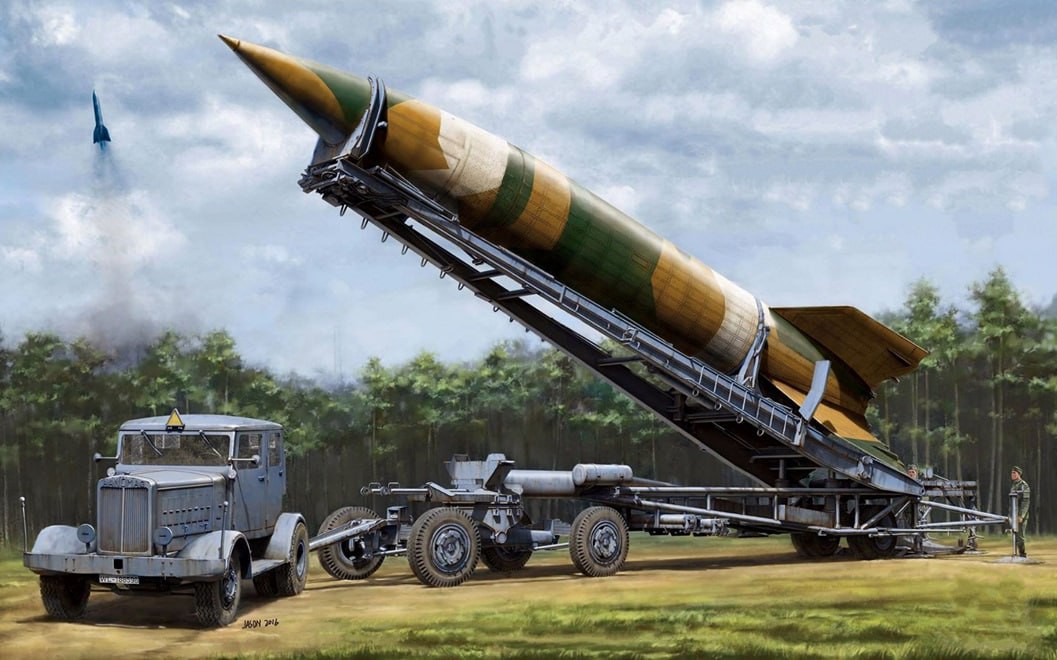 🚀18 октября 1947 года на полигоне Капустин Яр состоялся запуск первой советской баллистической ракеты А-4