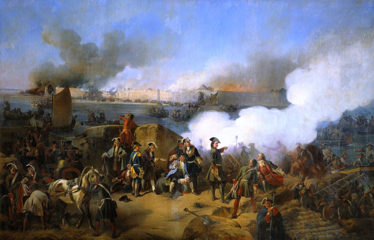 22 октября 1702 года русские войска под командованием Петра I заняли шведскую крепость Нотебург