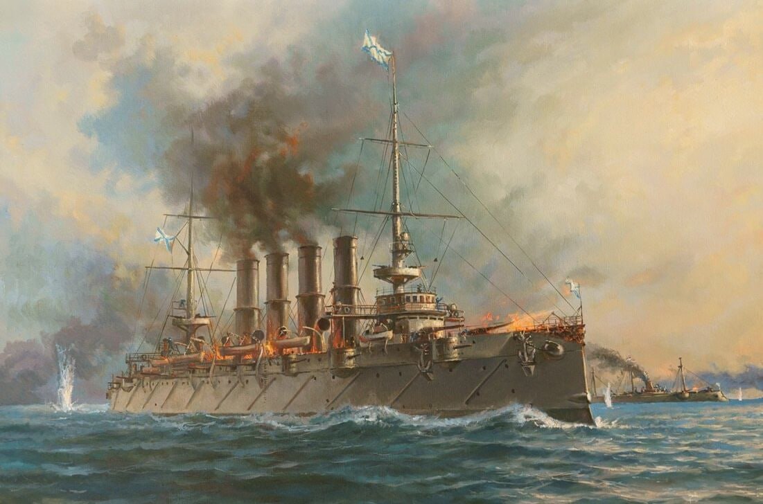 31 октября 1899 года спущен на воду крейсер «Варяг»