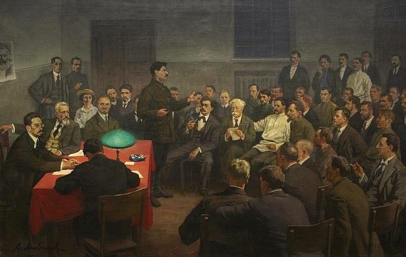 8 августа 1917 года начался VI съезд РСДРП(б), взявший курс на вооружённое восстание