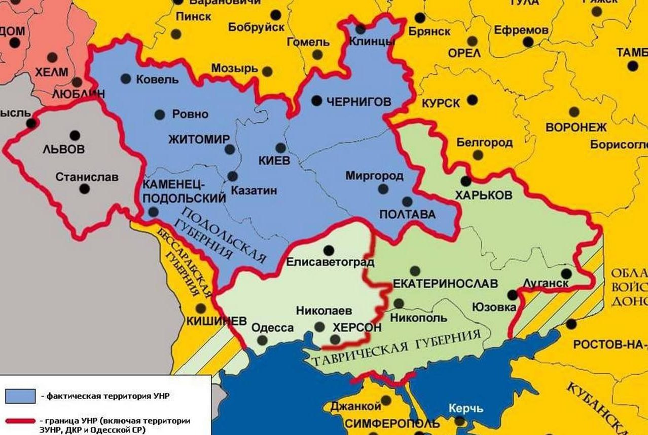 20 ноября 1917 года после свержения Временного правительства России III Универсал Украинской Центральной рады в одностороннем порядке объявил о создании на части территории бывшей Российской империи Украинской Народной Республики.