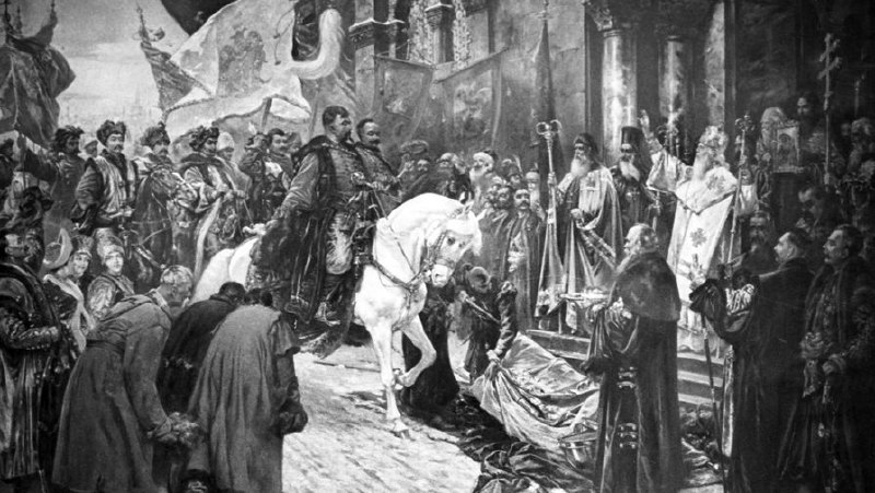 2 января 1649 года Богдан Хмельницкий триумфально встречен в Киеве как освободитель Украины