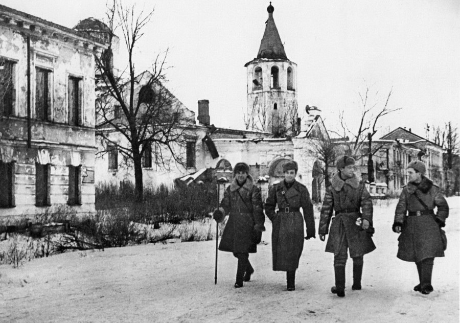 20 января 1944 года - день освобождения Великого Новгорода от немецко-фашистских захватчиков 