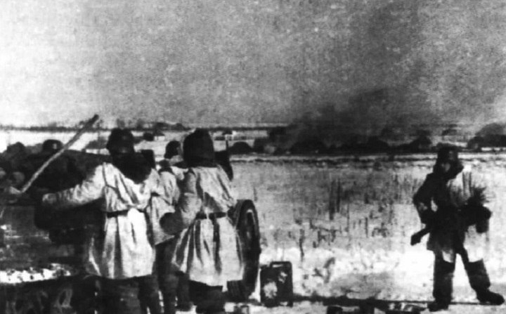 7 февраля 1943 года Азов был освобожден от немецко-фашистских захватчиков