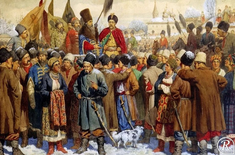 24 марта 1654 года Запорожское войско вступило в подданство России