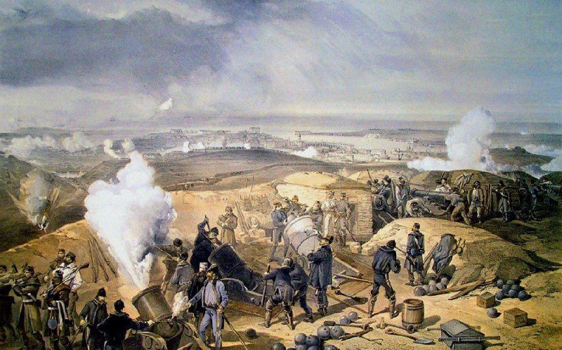 28 марта (по с.ст.) 1855 года началась вторая бомбардировка Севастополя англо-французкими интервентами.