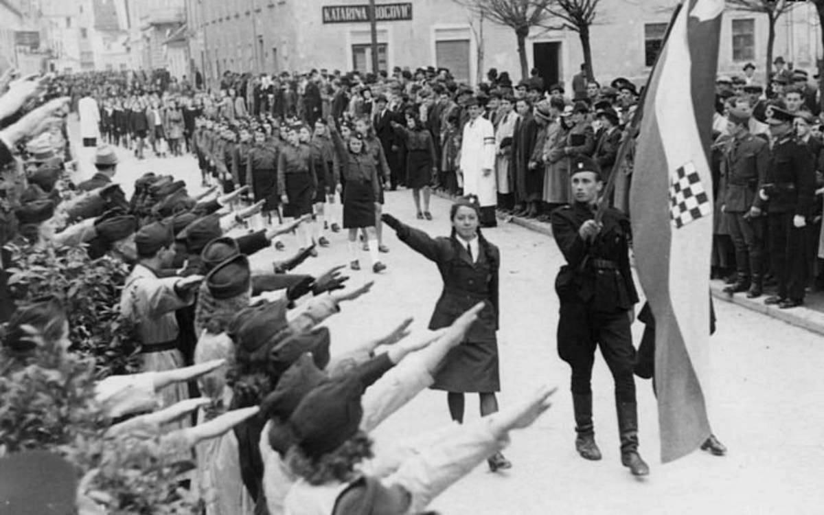 10 апреля 1941 года хорватскими усташами было объявлено о создании Независимого государства Хорватия