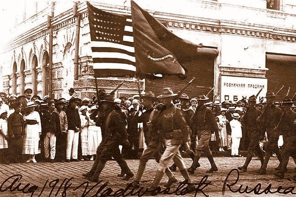 ❗️24 апреля 1918 года в Мурманске высадились американские интервенты