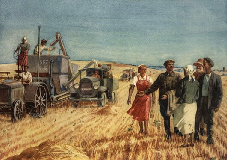 ⭐️ 3 мая 1957 года вышло постановление Совета Министров СССР о преобразовании колхозов в совхозы