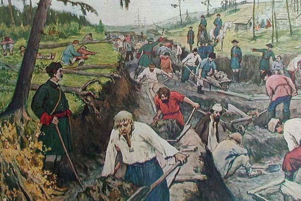 🛥12 мая 1731 года началось судоходство по Ладожскому каналу