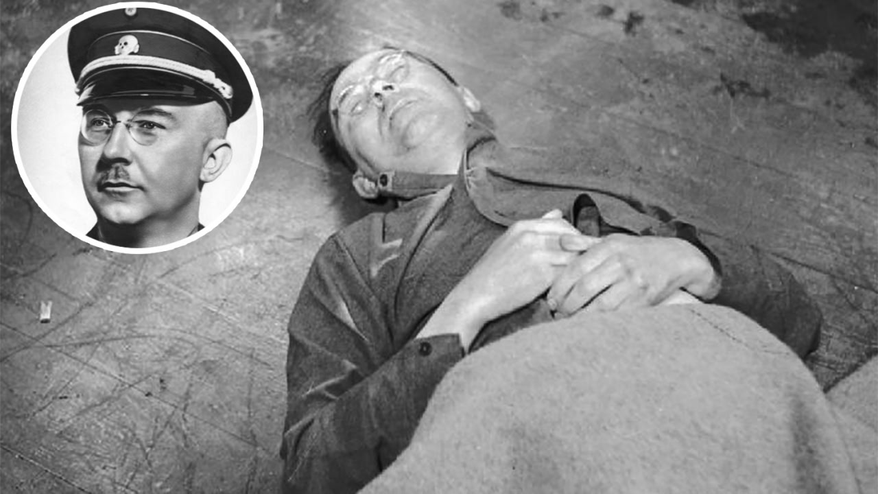 ⚫️ 23 мая 1945 года бывший начальник СС и гестапо Генрих Гиммлер, долгое время считавшийся вторым человеком в нацистской Германии, покончил жизнь самоубийством во время допроса англичанами