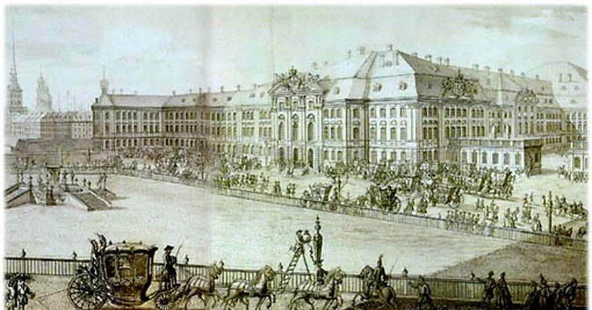 📆 7 июня 1732 года в Санкт-Петербурге заложен первый Зимний дворец, сооружённый для императрицы Анны Иоанновны