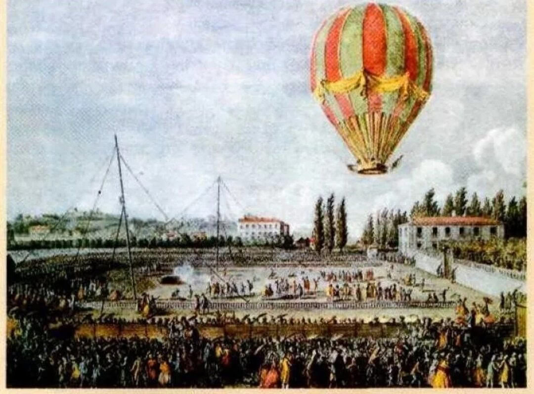 ✈️ 20 июня 1803 года в саду Кадетского корпуса Санкт-Петербурга состоялся первый в России полёт на воздушном шаре