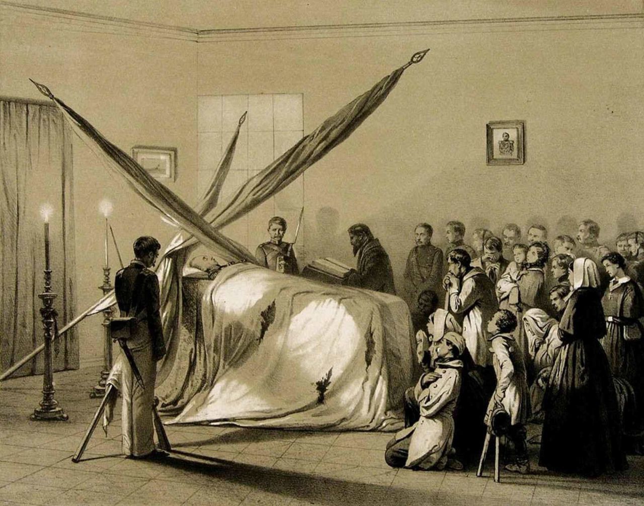 12 июля 1855 г скончался адмирал Павел Степанович Нахимов.