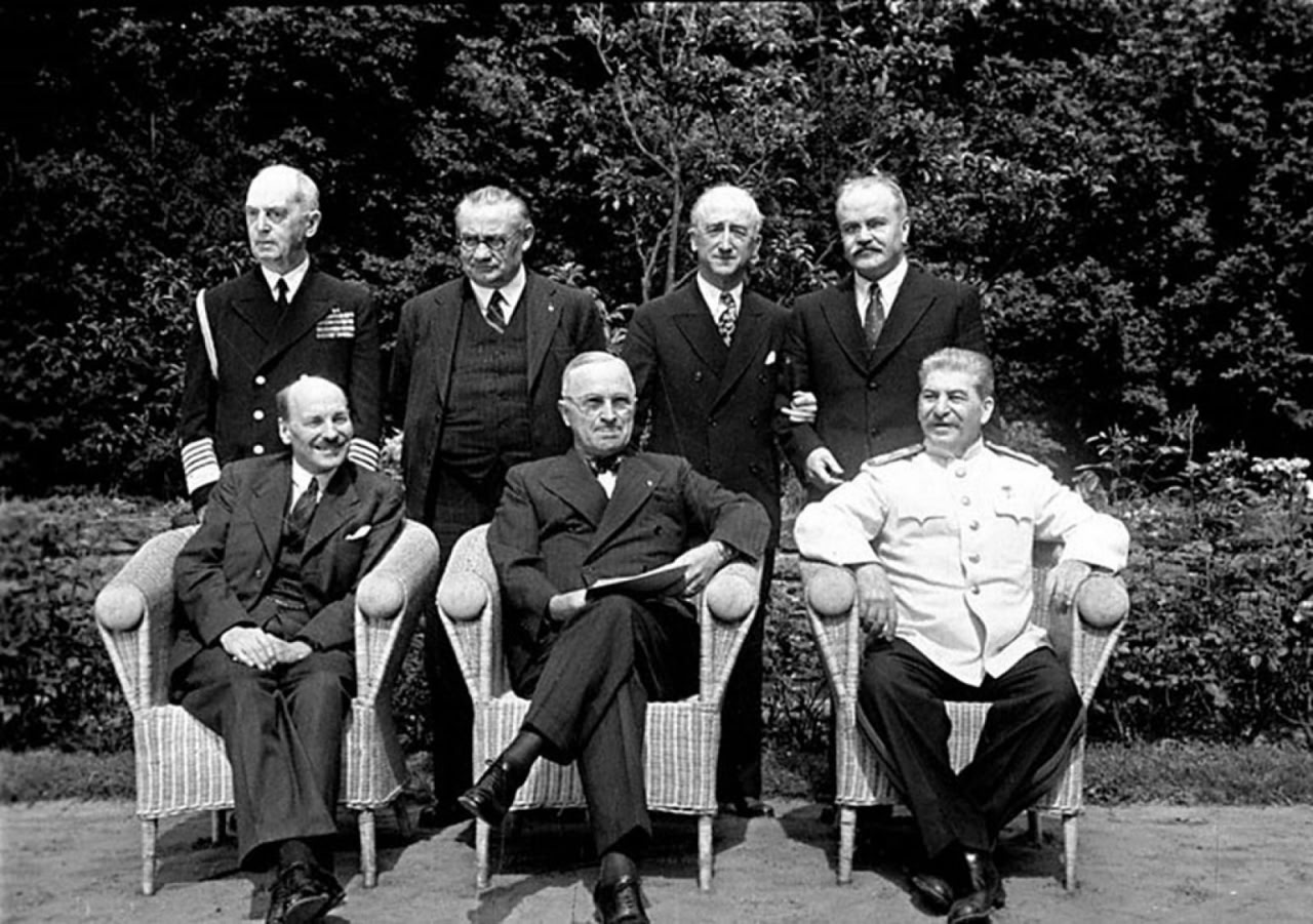 ✍️17 июля 1945 году началась Потсдамская конференция