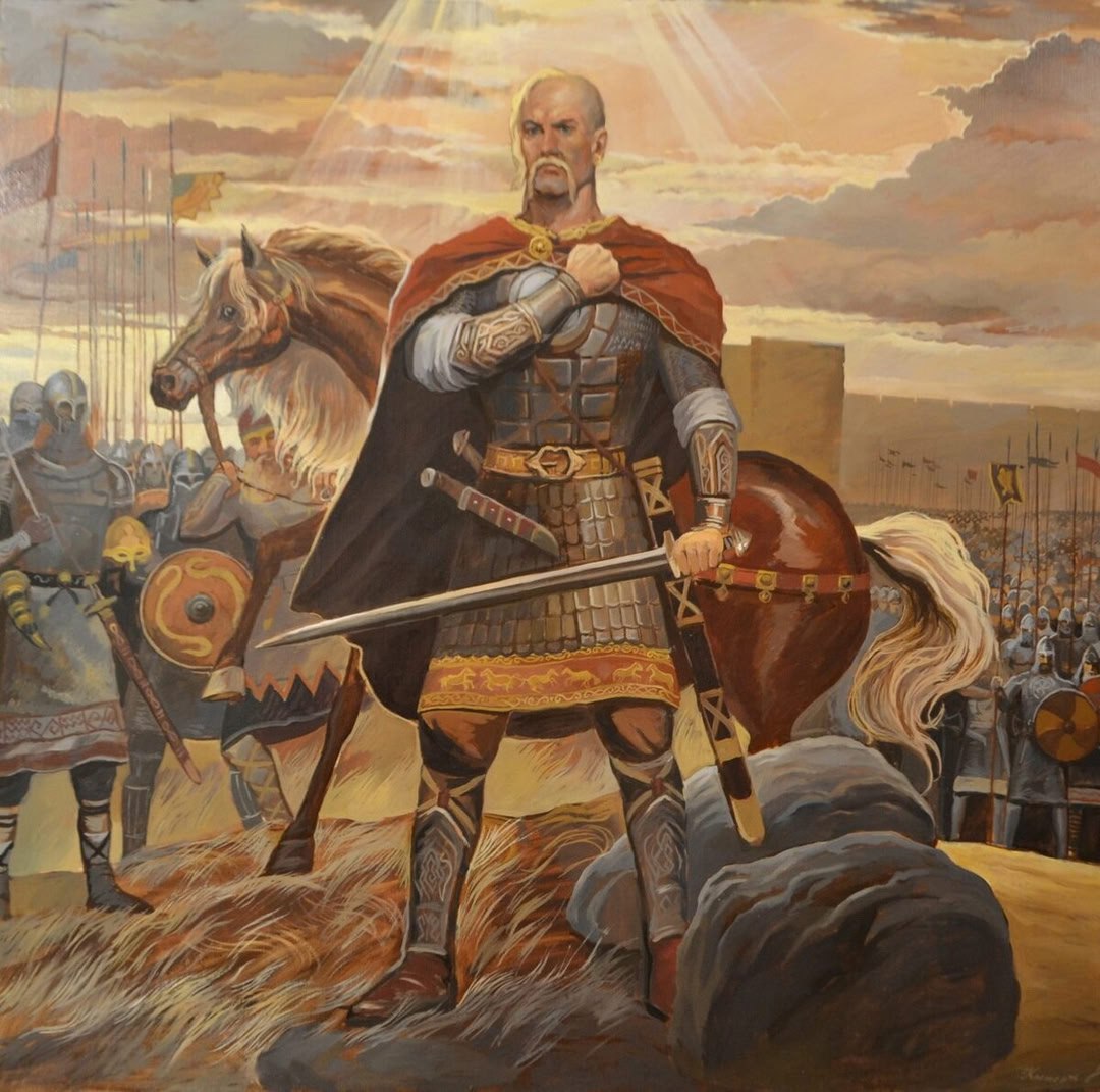 ⚔️ 23 июля 971 года русский князь Святослав Игоревич провёл военный совет у стен Доростола после больших потерь среди своего войска и малой численности оставшейся боеспособной дружины