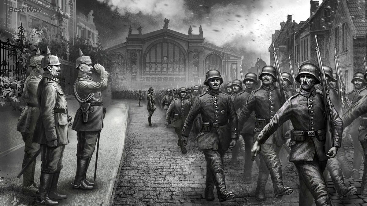 ⚔️ 3 августа 1914 года Германия объявила войну Франции, нарушив планы Шлиффена 