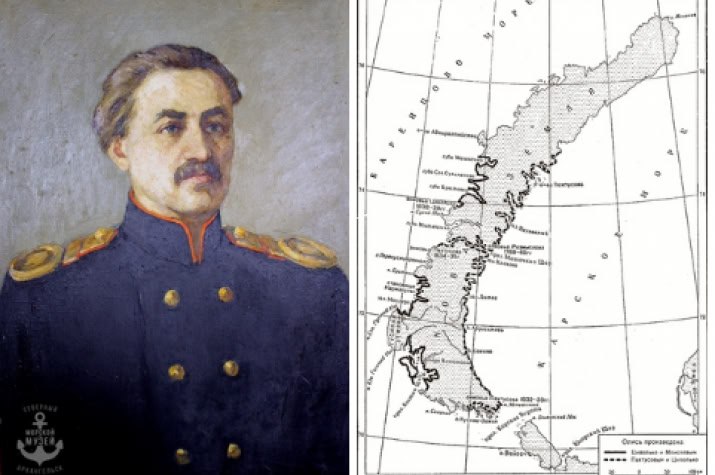 🌐 25 августа 1833 года русская экспедиция под руководством Петра Пахтусова впервые исследовала Маточкин Шар — пролив между островами архипелага Новая Земля