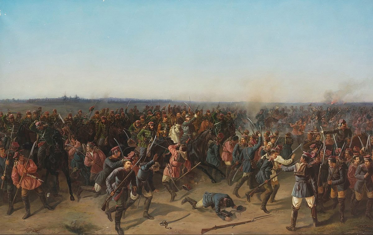 ⚔️ 29 августа 1863 года произошло сражение при Крушиной, где русские войска одержали победу над польскими повстанцами