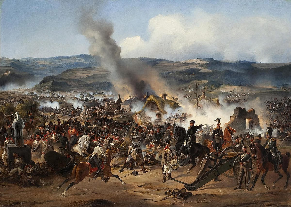 ⚔️ 30 августа 1813 года недалеко от чешского города Кульм завершилось двухдневное сражение между русско-прусско-австрийскими войсками Богемской армии и французским корпусом генерала Вандама