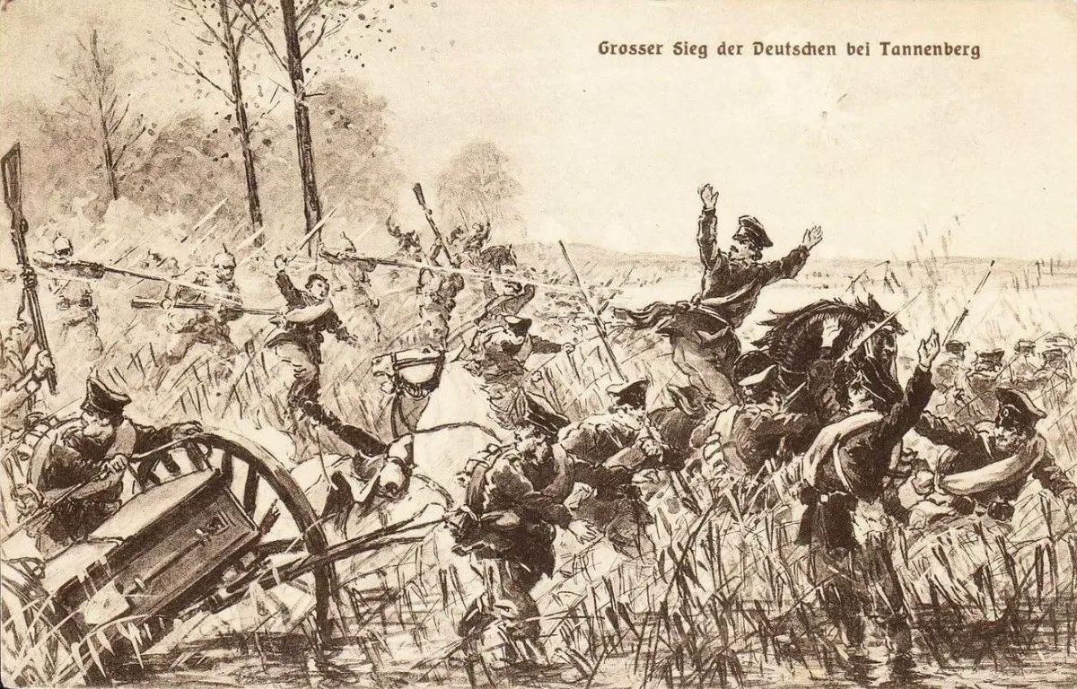 ⚫️ 30 августа 1914 года завершилась четырёхдневная битва при Танненберге во время Восточно-Прусской операции Первой мировой войны 