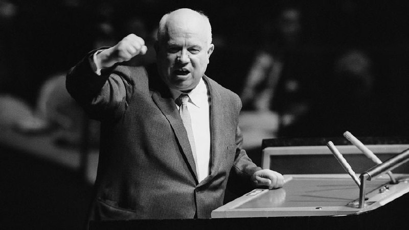 12 октября 1960 года состоялось выступление Хрущёва на заседании Генеральной Ассамблеи ООН
