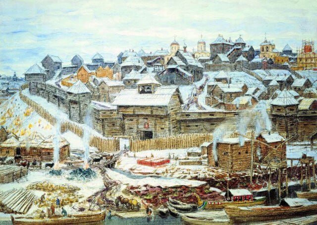 25 ноября 1339 года завершилось строительство дубовых стен Московского Кремля