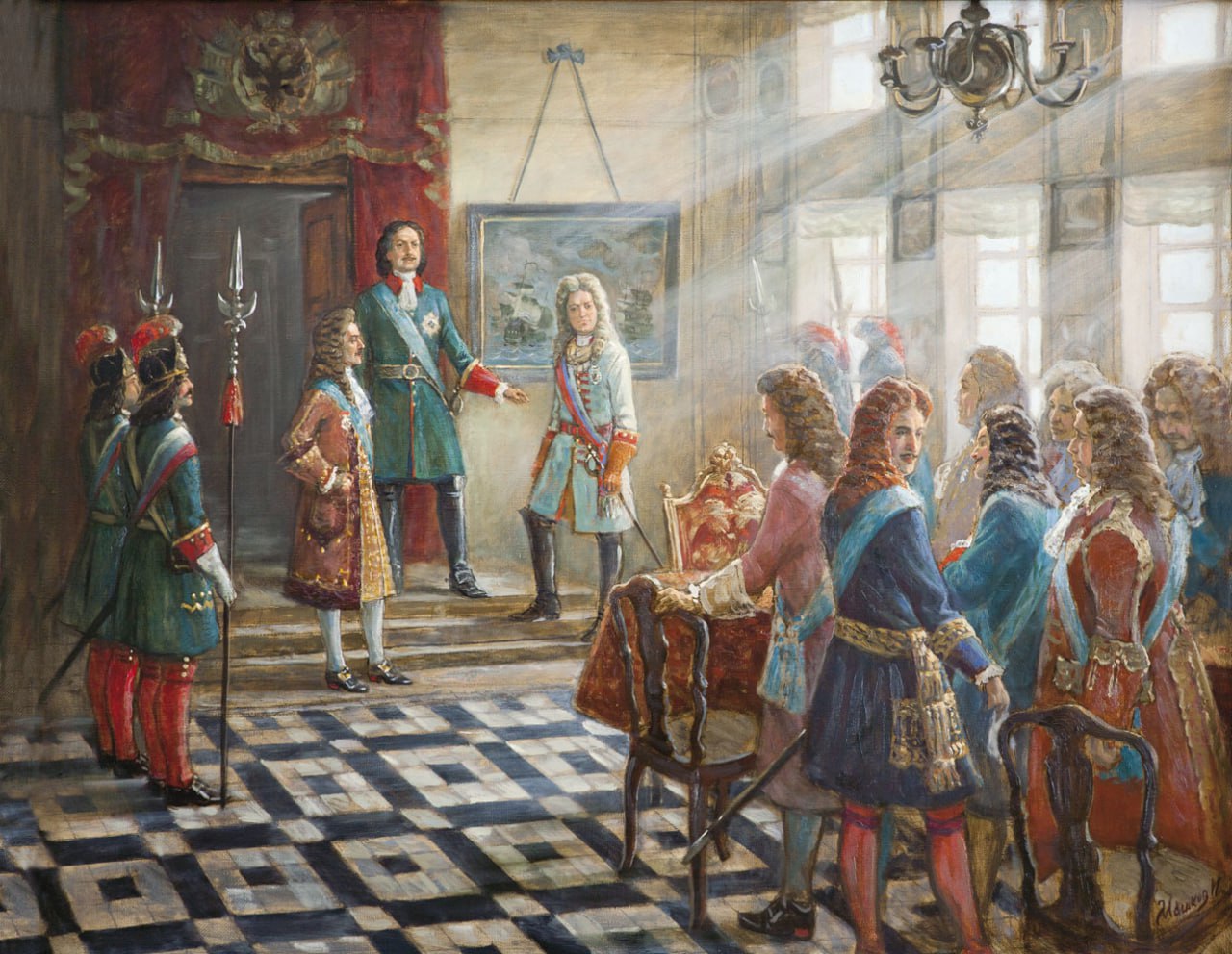 4 февраля 1722 года Пётр I утвердил «Табель о рангах»