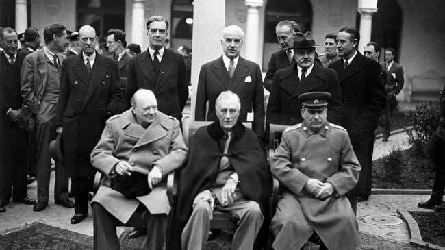 4 февраля 1945 года началась Ялтинская конференция