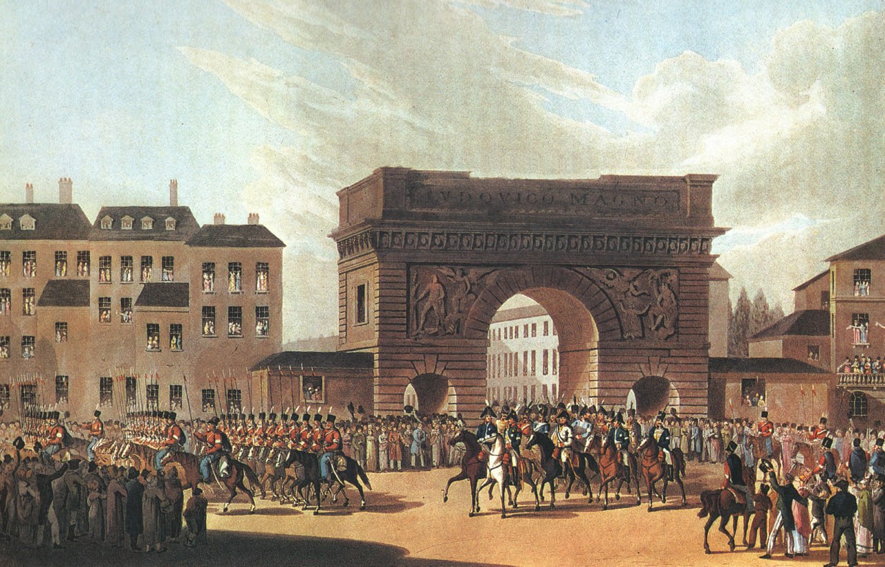 30 марта 1814 года союзные войска взяли Париж