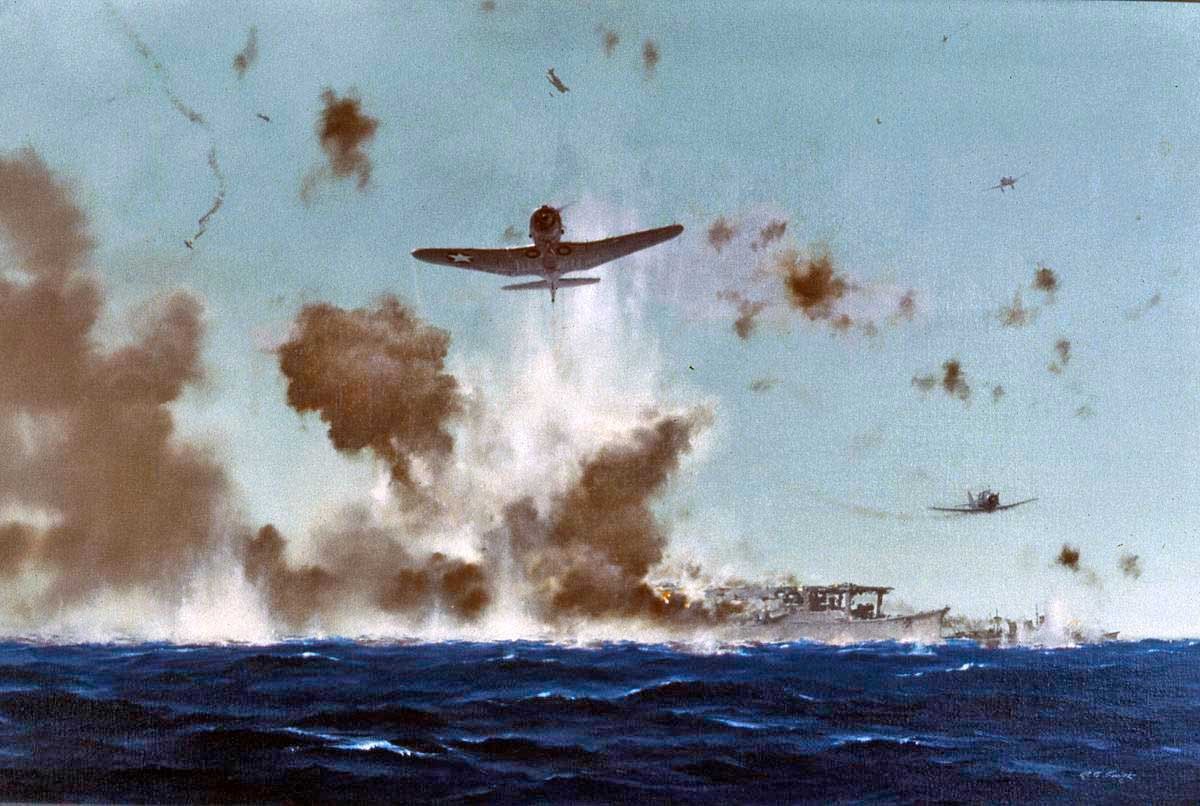 4 мая 1942 года началась Битва в Коралловом море