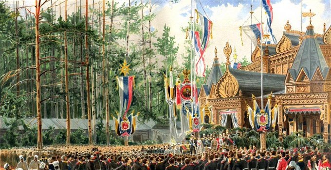 10 мая 1883 года император Александр III своим указом утвердил бело-сине-красные цвета как национальные цвета Российской империи