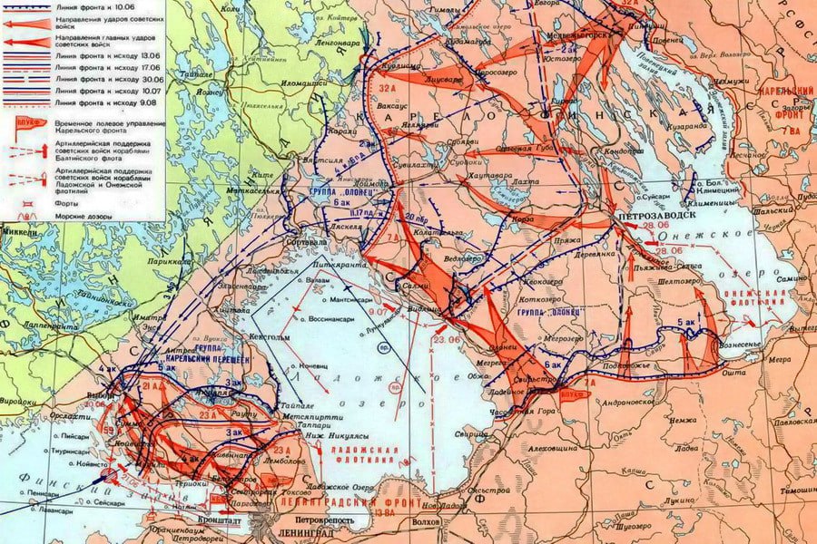 21 июня 1944 года началась Свирско-Петрозаводская операция в Южной Карелии.