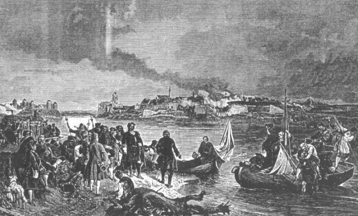 24 июля 1704 года русские войска под командованием генерал-фельдмаршала Бориса Петровича Шереметева отбили у шведов Юрьев