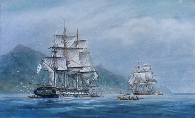 7 августа 1803 года — отправление первой русской кругосветной экспедиции